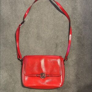 Nine & Co. Bold Red Crossbody Bag